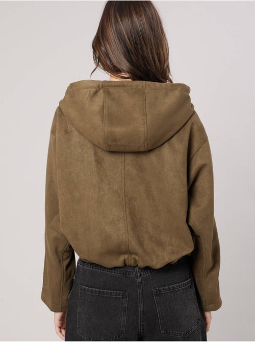 Blouson court bombers femme 'deeluxe' - Kiabi Blouson court bombers femme 'deeluxe' - Kiabi