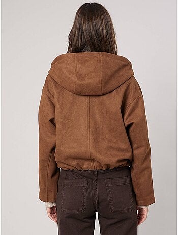 Blouson court bombers femme 'deeluxe'