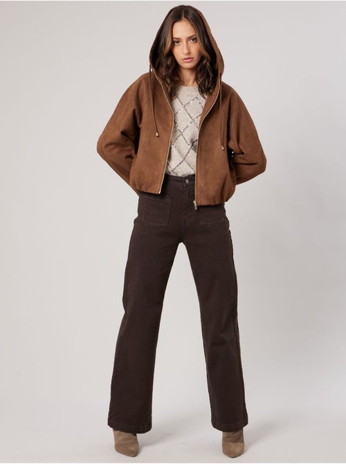 Blouson court bombers femme 'deeluxe' - Kiabi Blouson court bombers femme 'deeluxe' - Kiabi