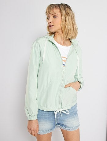 Blouson court déperlant