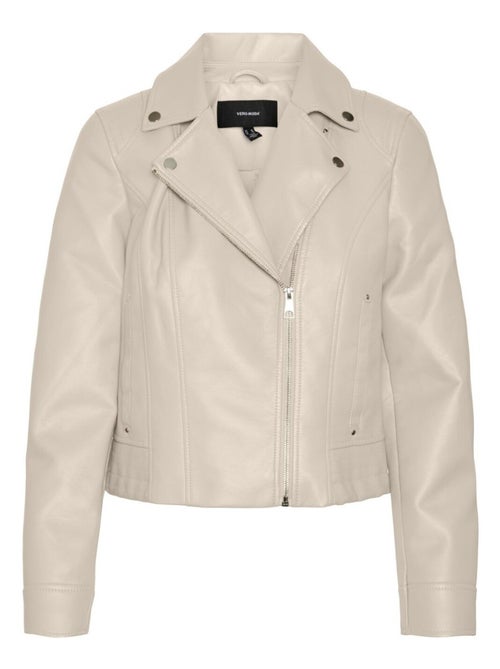 Blouson court en simili Vero Moda - Kiabi