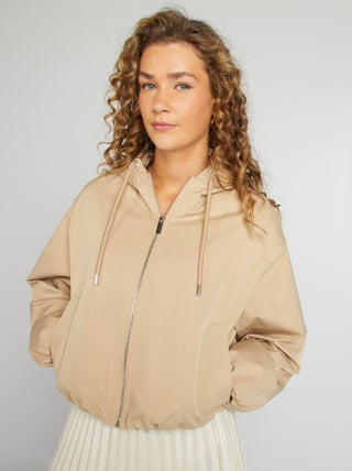 Blouson court oversize