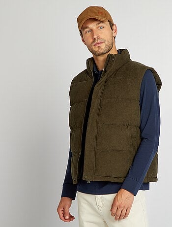 Blouson court sans manches