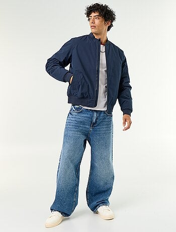 Blouson court style aviateur
