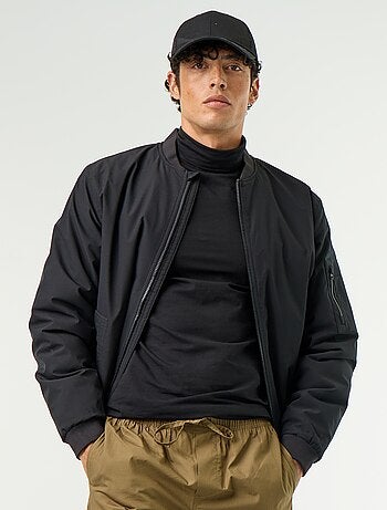 Blouson court style aviateur