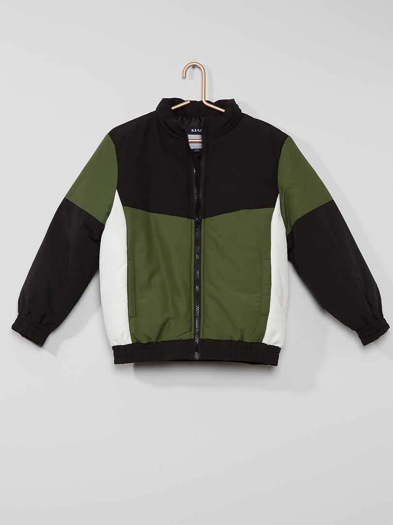 Blouson court - vert pin - Kiabi - 22.00€