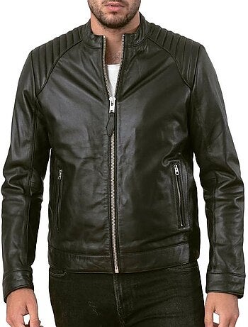 Blouson cuir Homme Schott Biker Leather