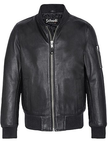 Blouson cuir Homme Schott LCBOMBA
