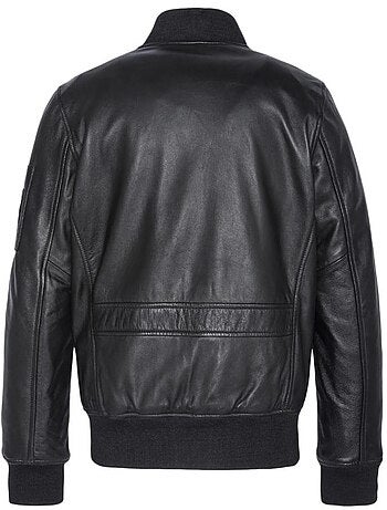 Blouson cuir Homme Schott LCBOMBA