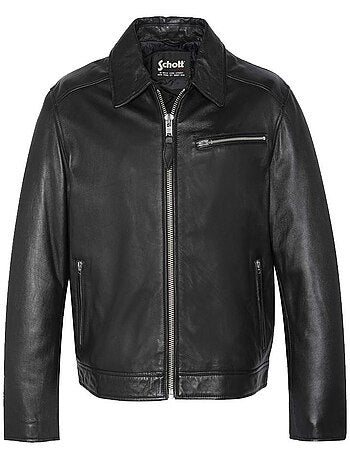 Blouson cuir Homme Schott Mens Leather Jacket Schott - L