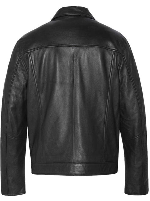 Blouson cuir Homme Schott Mens Leather Jacket Schott - Kiabi