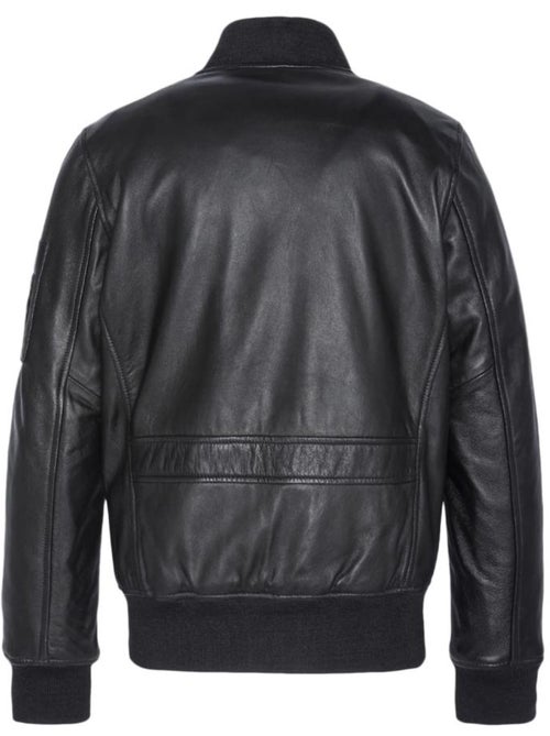 Blouson cuir Homme Schott - Kiabi