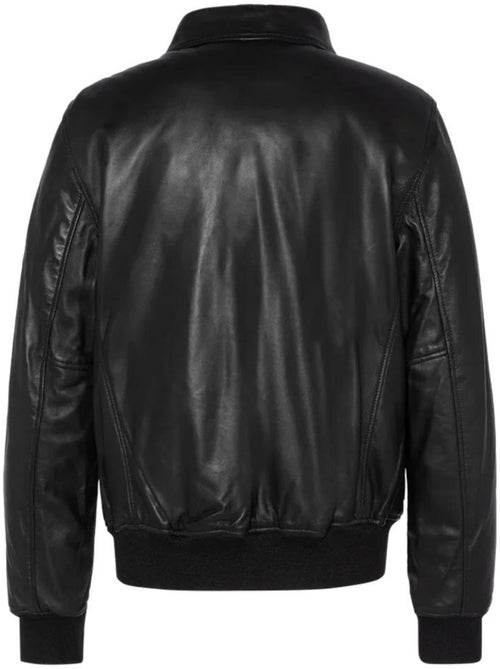 Blouson Cuir Homme Schott - Kiabi