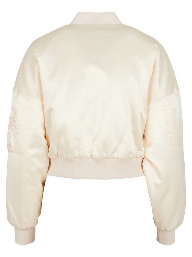 Blouson d'aviateur - urban classics Blanc nacré - Kiabi