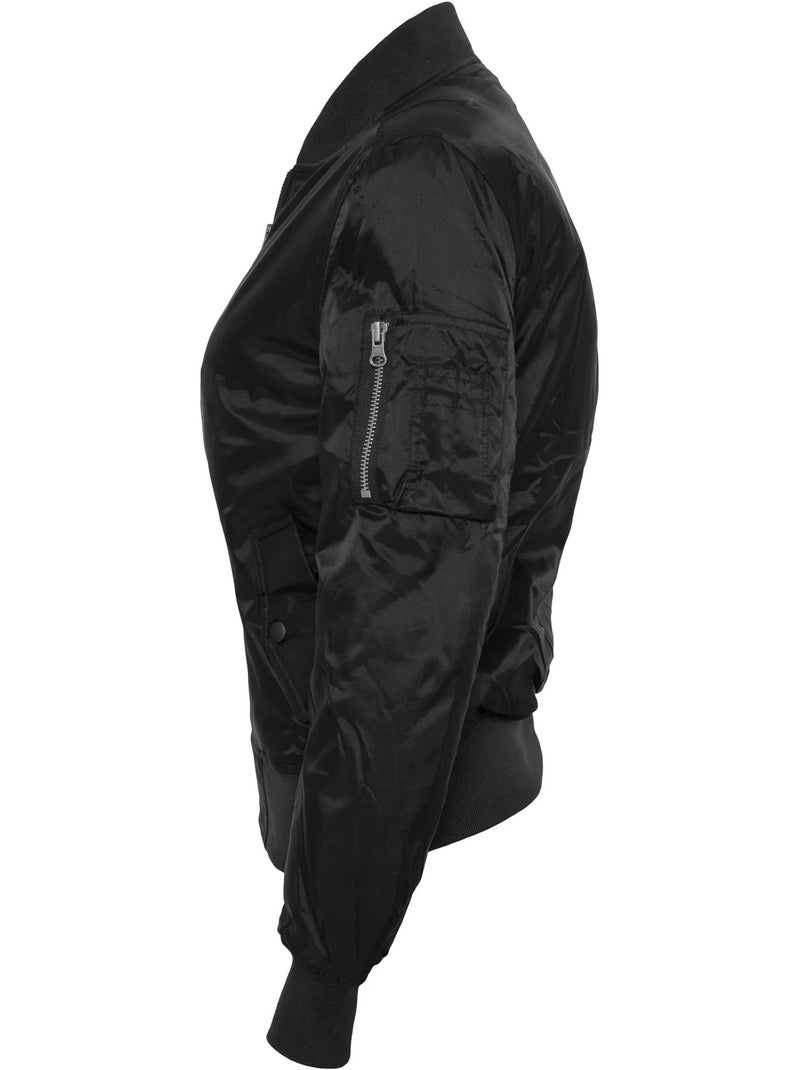 Blouson d'aviateur basic - urban classics Noir - Kiabi