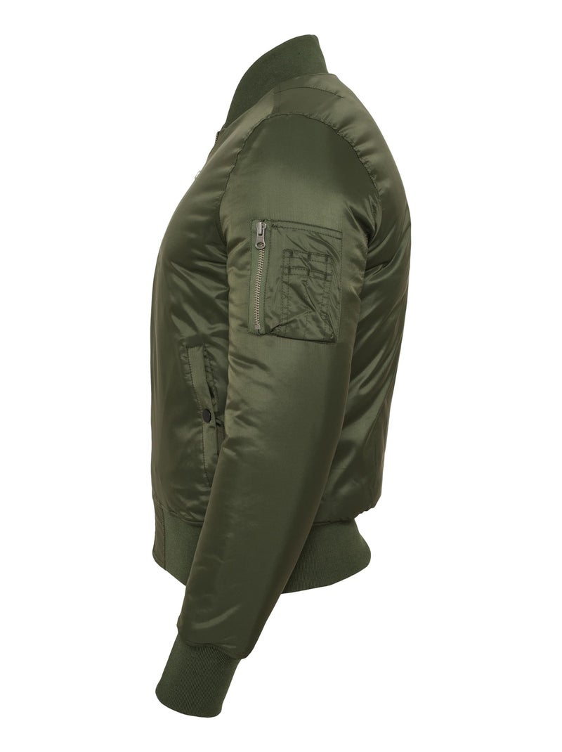 Blouson d'aviateur basic - urban classics Vert olive - Kiabi