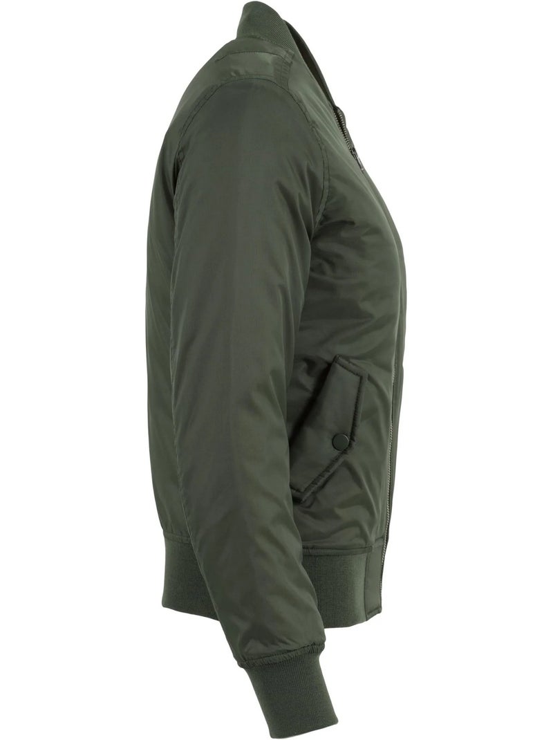 Blouson d'aviateur basic - urban classics Vert olive - Kiabi