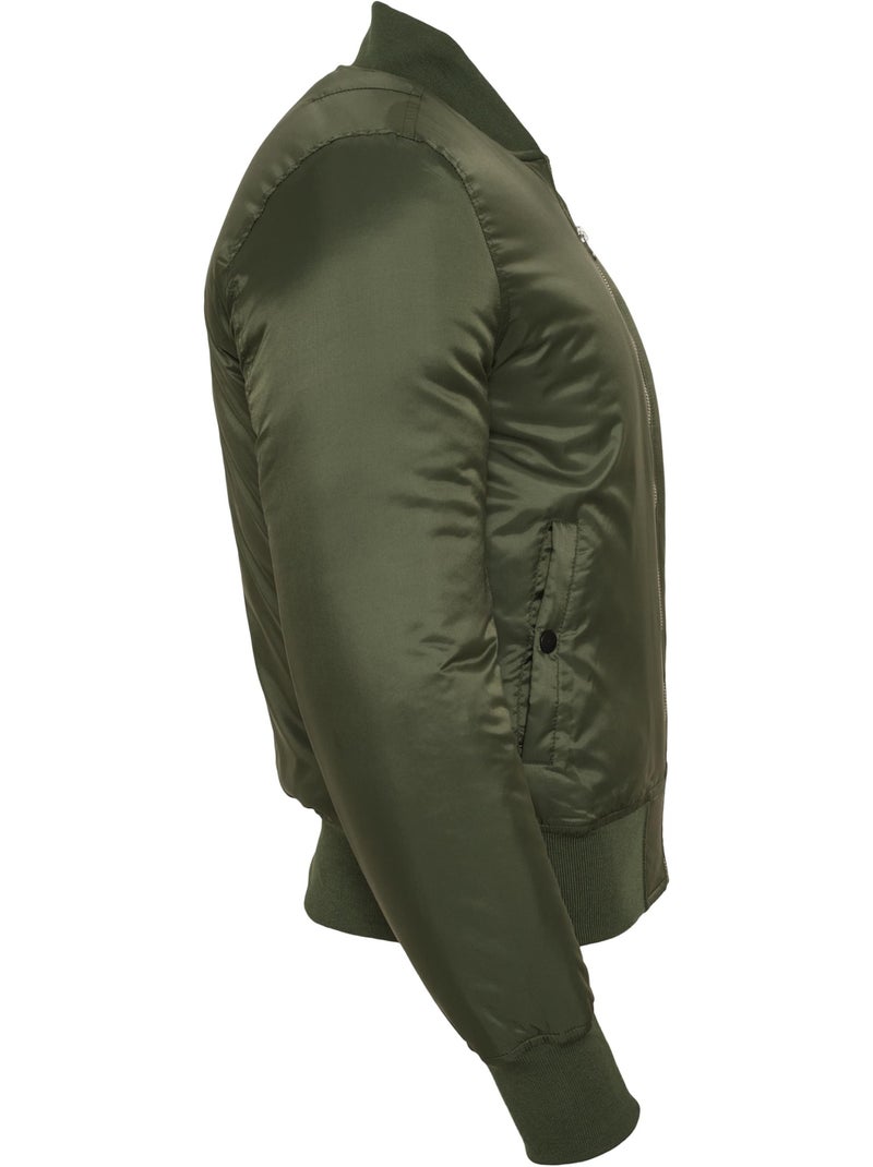 Blouson d'aviateur basic - urban classics Vert olive - Kiabi