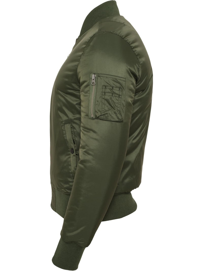 Blouson d'aviateur basic - urban classics Vert olive - Kiabi