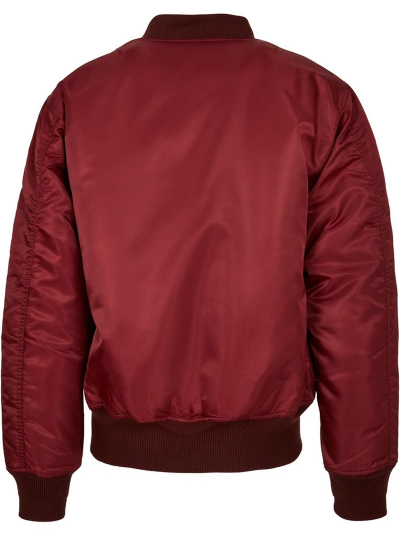 Blouson d'aviateur ma1 - build your brand Bordeaux - Kiabi
