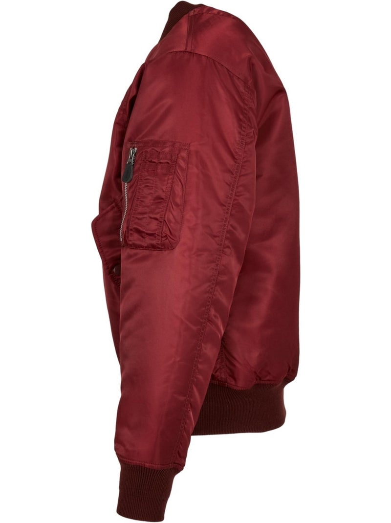 Blouson d'aviateur ma1 - build your brand Bordeaux - Kiabi