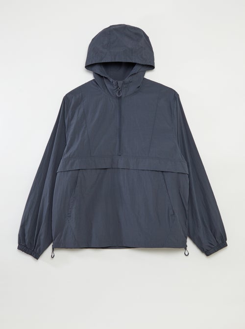 Blouson de pluie à capuche - collection facile à enfiler - Kiabi