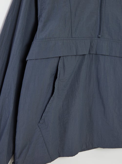 Blouson de pluie à capuche - collection facile à enfiler - Kiabi