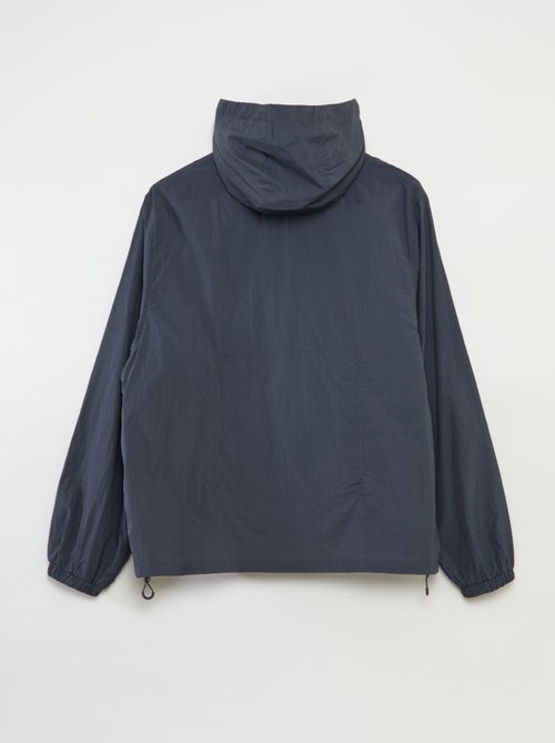 Blouson de pluie à capuche - collection facile à enfiler - Kiabi