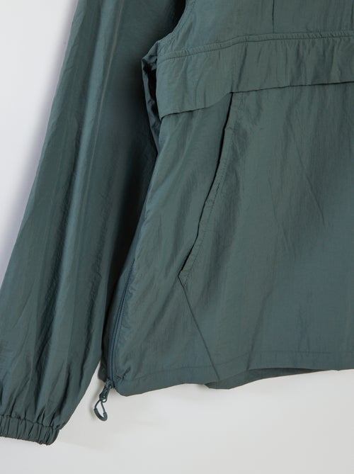 Blouson de pluie à capuche - collection facile à enfiler - Kiabi