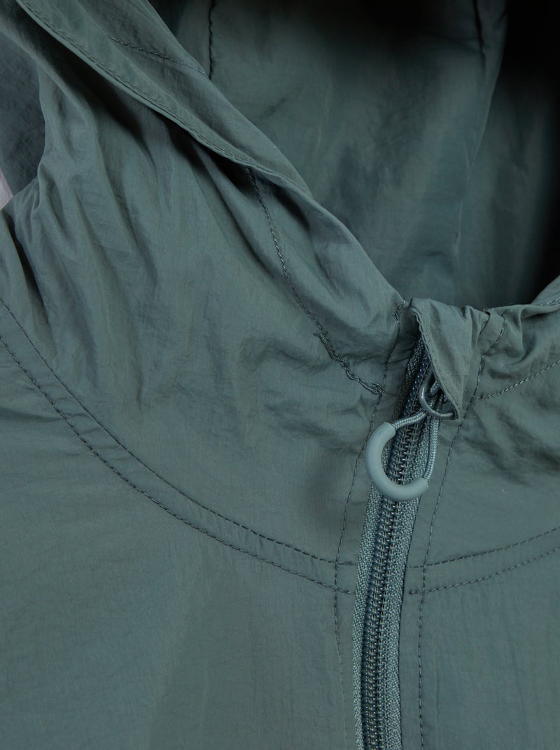 Blouson de pluie à capuche - So Easy VERT - Kiabi