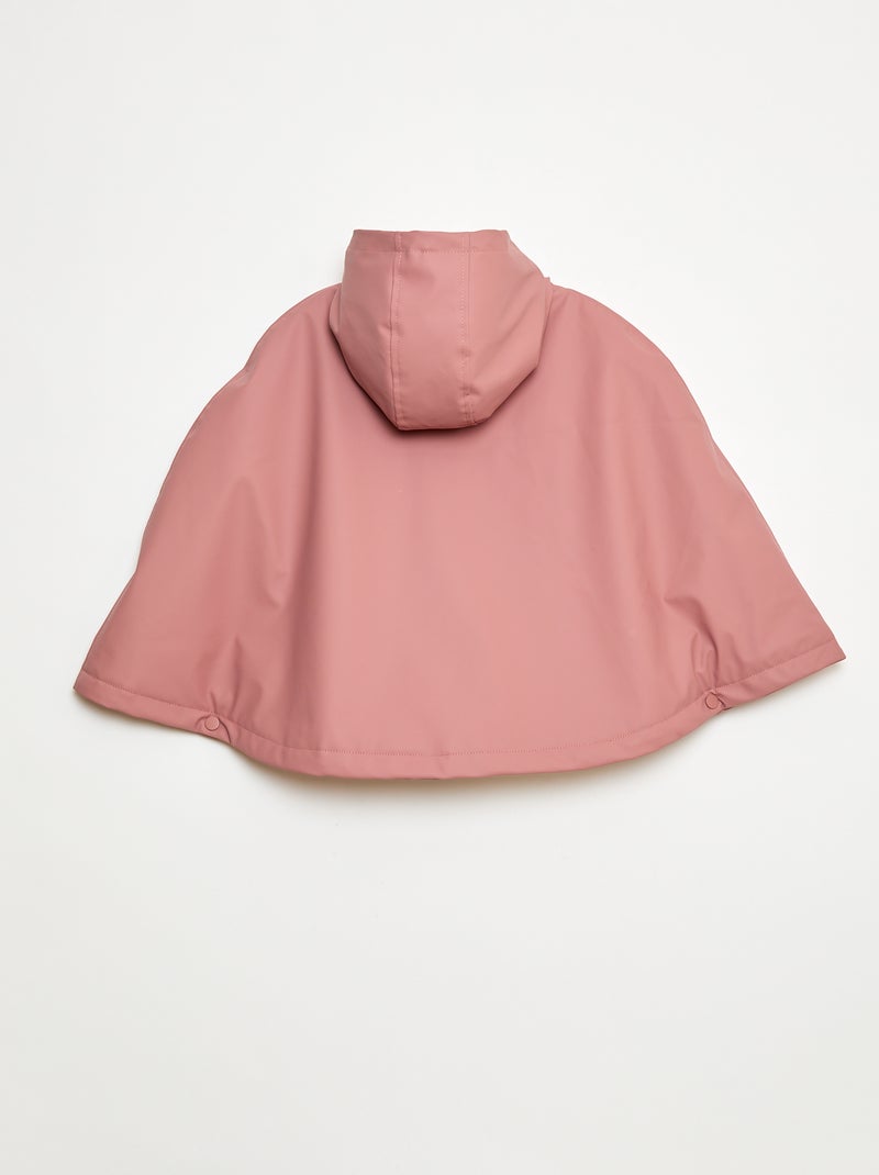 Blouson de pluie forme poncho - So Easy Rose - Kiabi