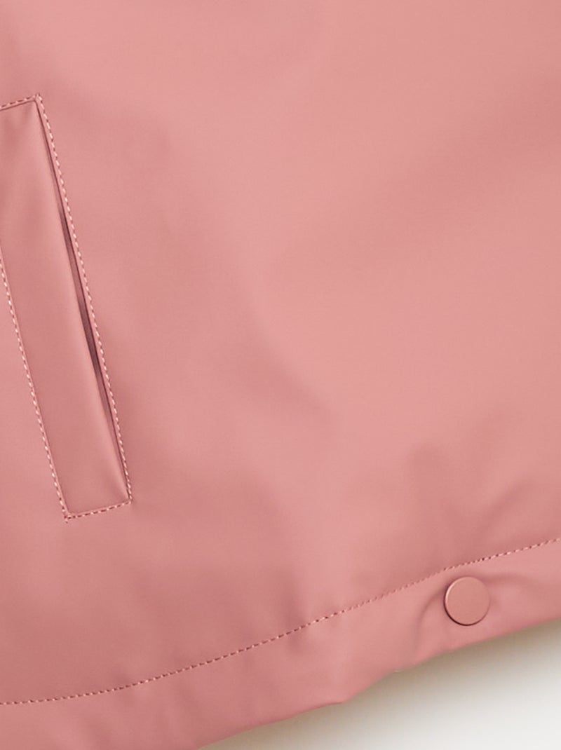 Blouson de pluie forme poncho - So Easy Rose - Kiabi