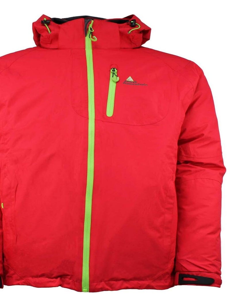 Blouson de ski 3 en 1   CIXI - PEAK MOUNTAIN Rouge - Kiabi