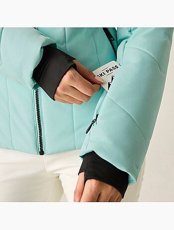 Blouson de ski à capuche ajustable et amovible glacier - dare 2b