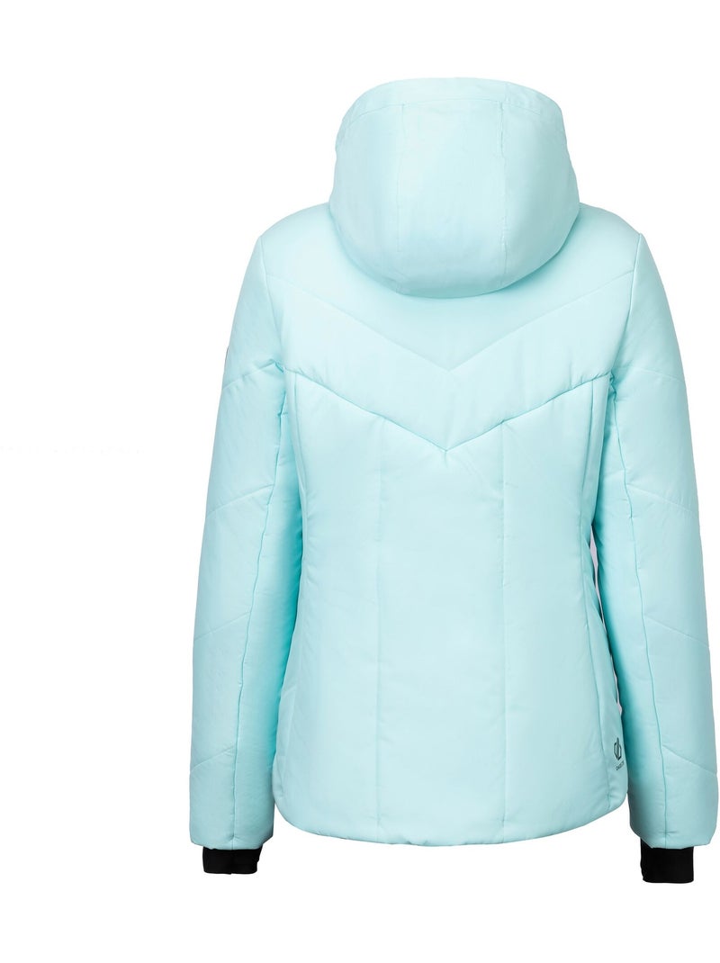 Blouson de ski à capuche ajustable et amovible glacier - dare 2b Bleu aqua - Kiabi