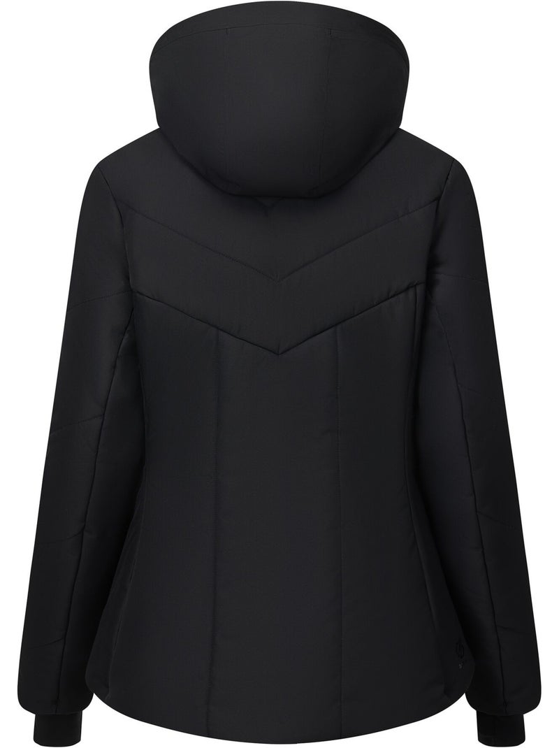 Blouson de ski à capuche ajustable et amovible glacier - dare 2b Noir - Kiabi