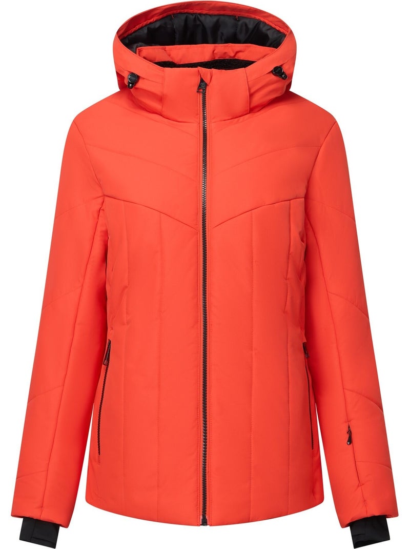 Blouson de ski à capuche ajustable et amovible glacier - dare 2b Orange/Rouge - Kiabi