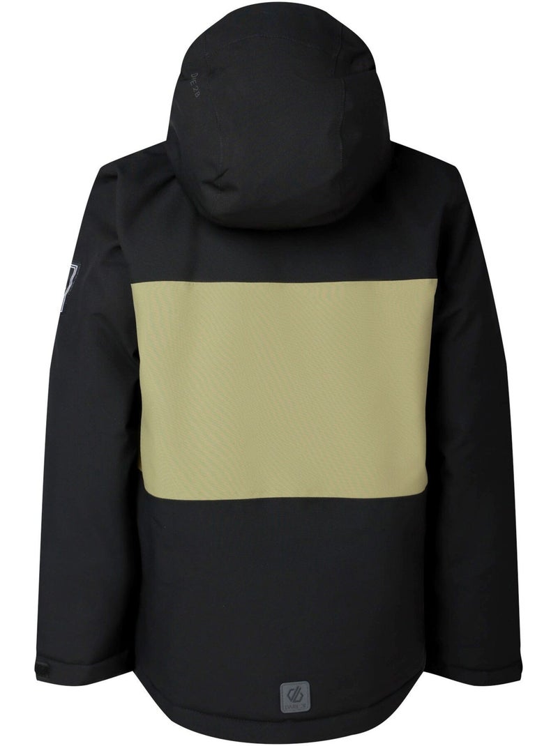 Blouson de ski à capuche et ourlets ajustables send it - dare 2b Kaki - Kiabi
