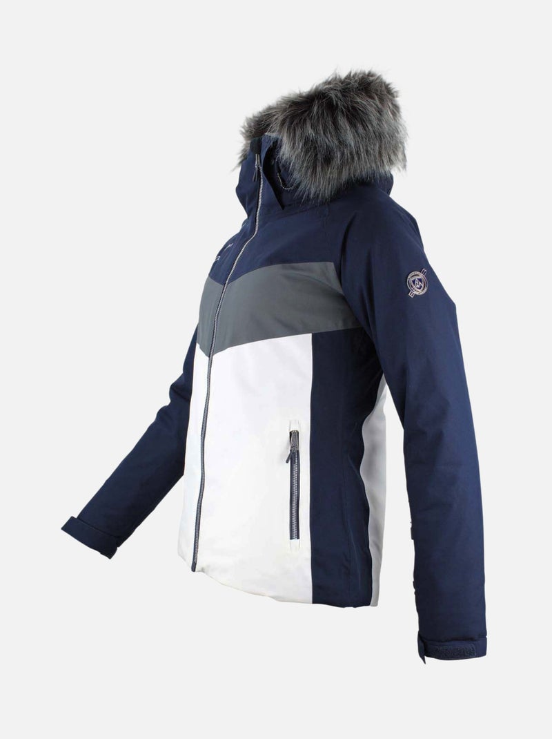 Blouson de ski   AFIDOL - PEAK MOUNTAIN Bleu marine - Kiabi