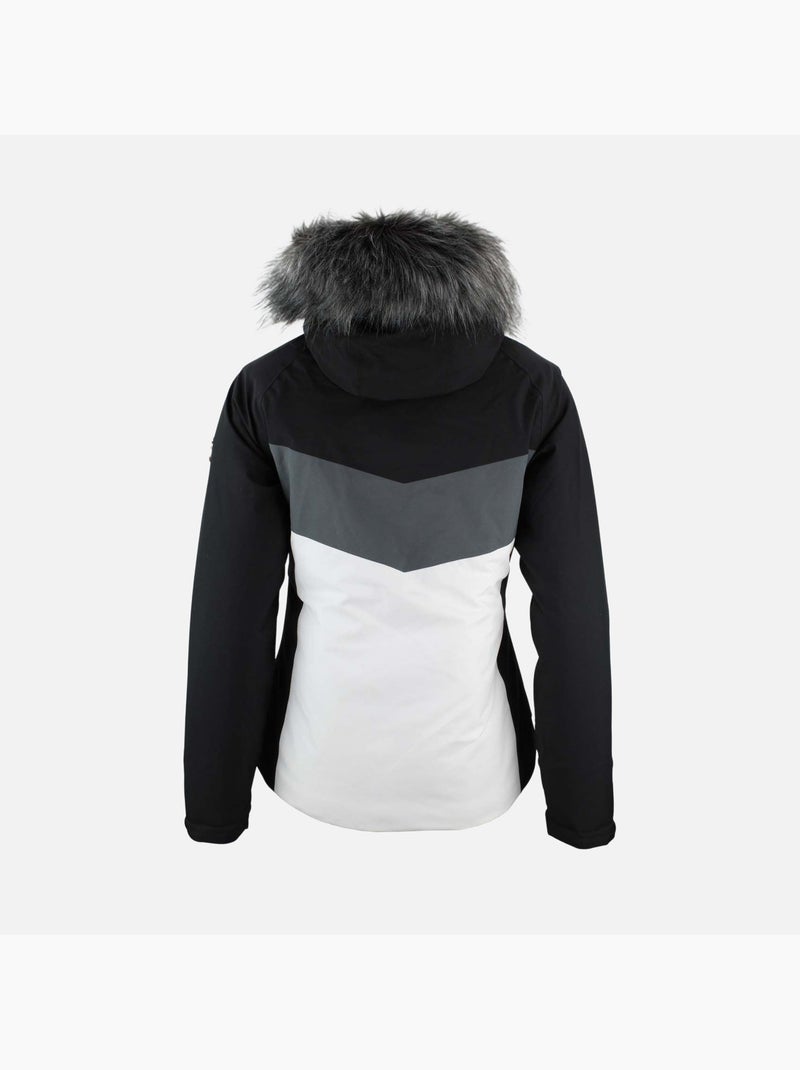 Blouson de ski   AFIDOL - PEAK MOUNTAIN Noir Gris - Kiabi