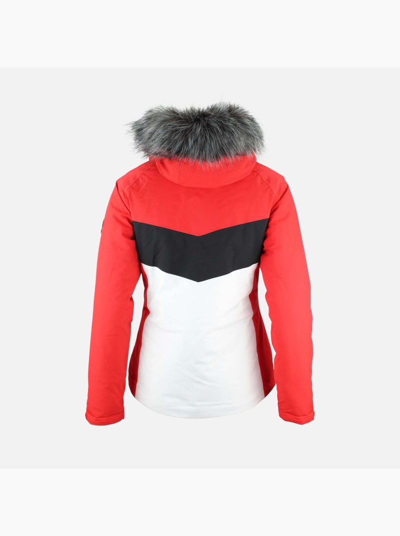 Blouson de ski   AFIDOL - PEAK MOUNTAIN Rouge - Kiabi