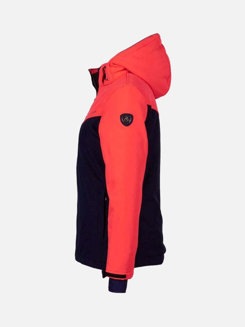 Blouson de ski   AFLIGHT - PEAK MOUNTAIN Orange - Kiabi