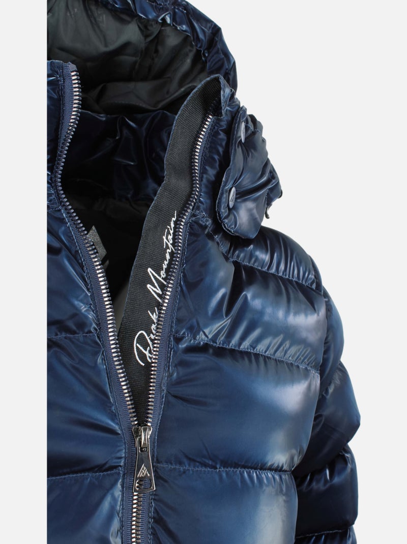Blouson de ski   AGNELA - PEAK MOUNTAIN Bleu marine - Kiabi