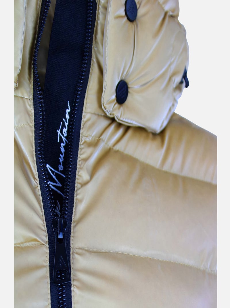 Blouson de ski   AGNELA - PEAK MOUNTAIN Doré/or - Kiabi