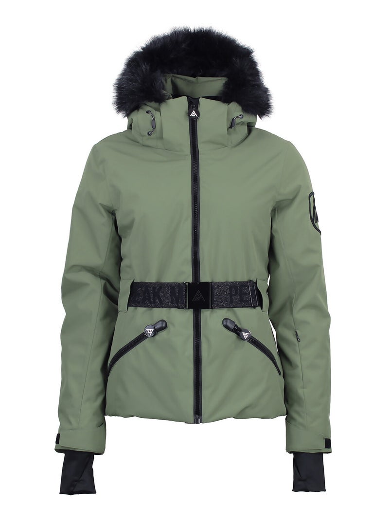 Blouson de ski ALCONE - PEAK MOUNTAIN Kaki - Kiabi