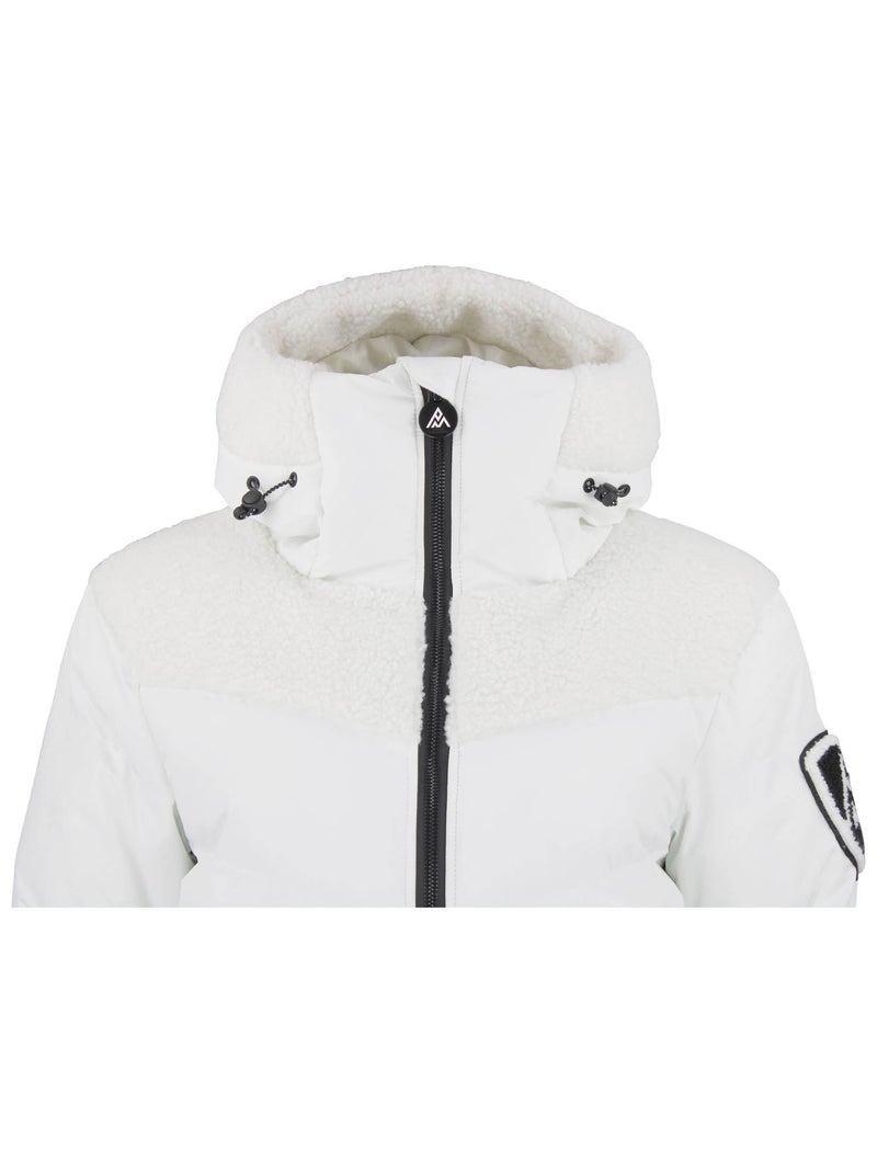Blouson de ski ALIBI - PEAK MOUNTAIN Ecru - Kiabi