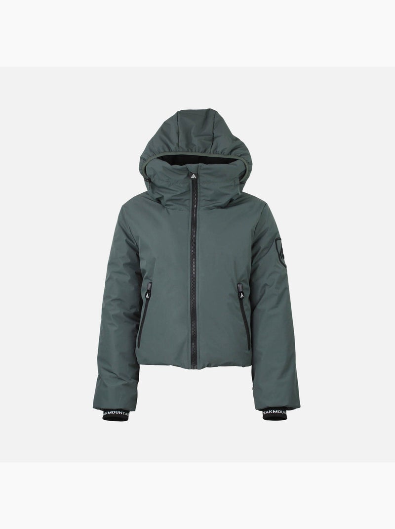Blouson de ski   ALLY - PEAK MOUNTAIN Kaki - Kiabi
