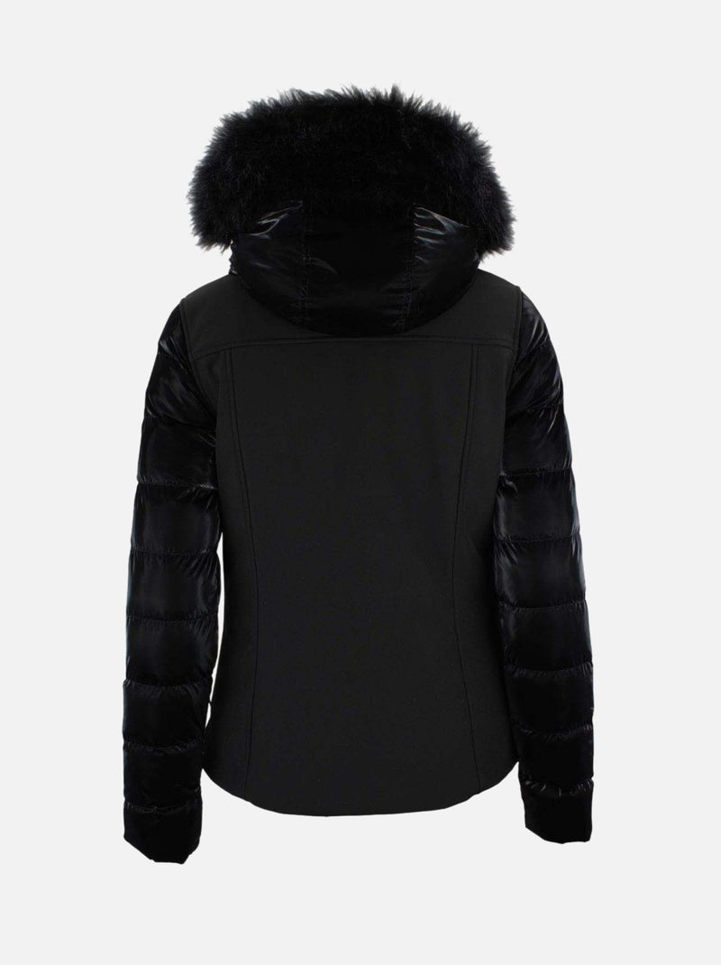 Blouson de ski   ALTUS - PEAK MOUNTAIN Noir Noir - Kiabi