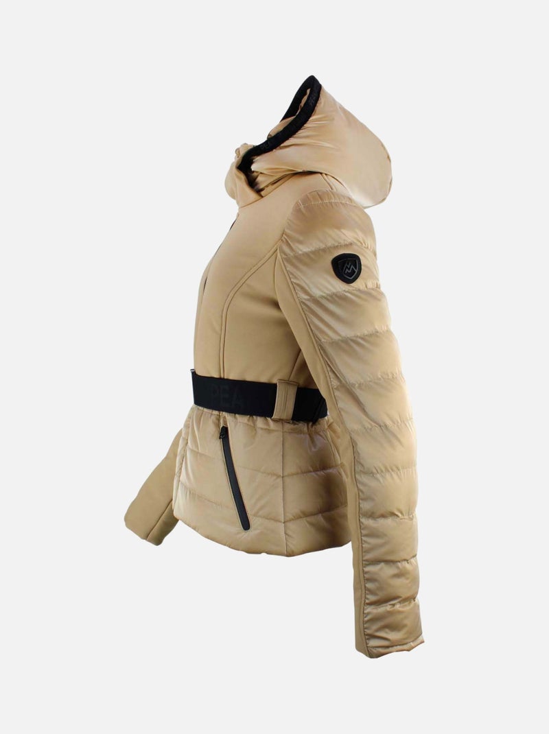 Blouson de ski   ALYON - PEAK MOUNTAIN Doré/or - Kiabi