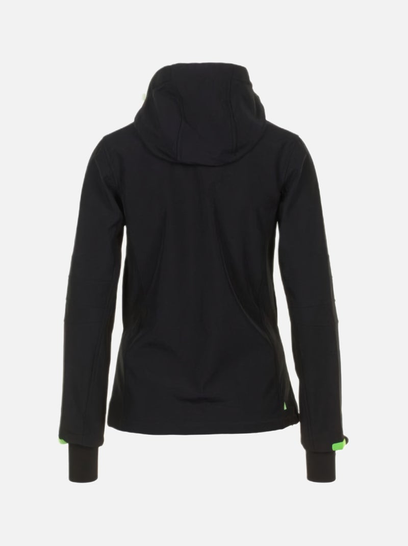 Blouson de ski   AMALA - PEAK MOUNTAIN Noir - Kiabi